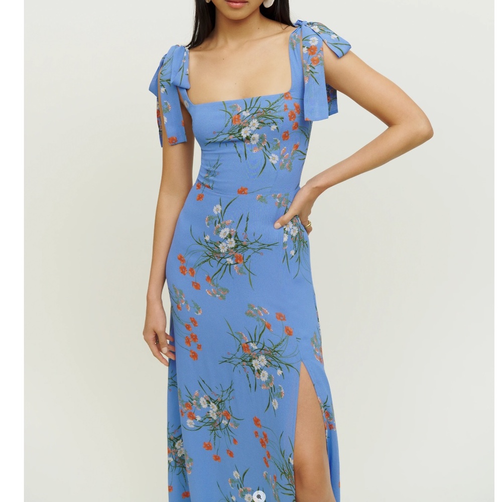 💙 NWT Reformation Westerly Dress Sz4 Arles
